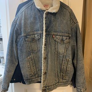 Vintage Levi’s Sherpa lined Denim Jacket